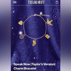 Taylor Swift Speak Now Taylor’s Version Bracelet